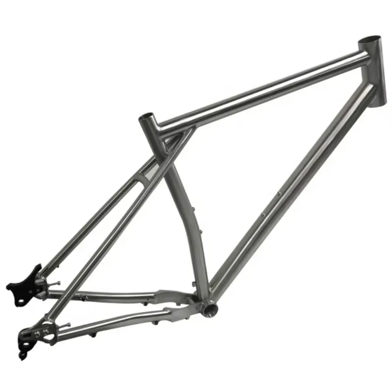 Cycling Parts 700C Titanium Bicycle Frame Off Road Bike