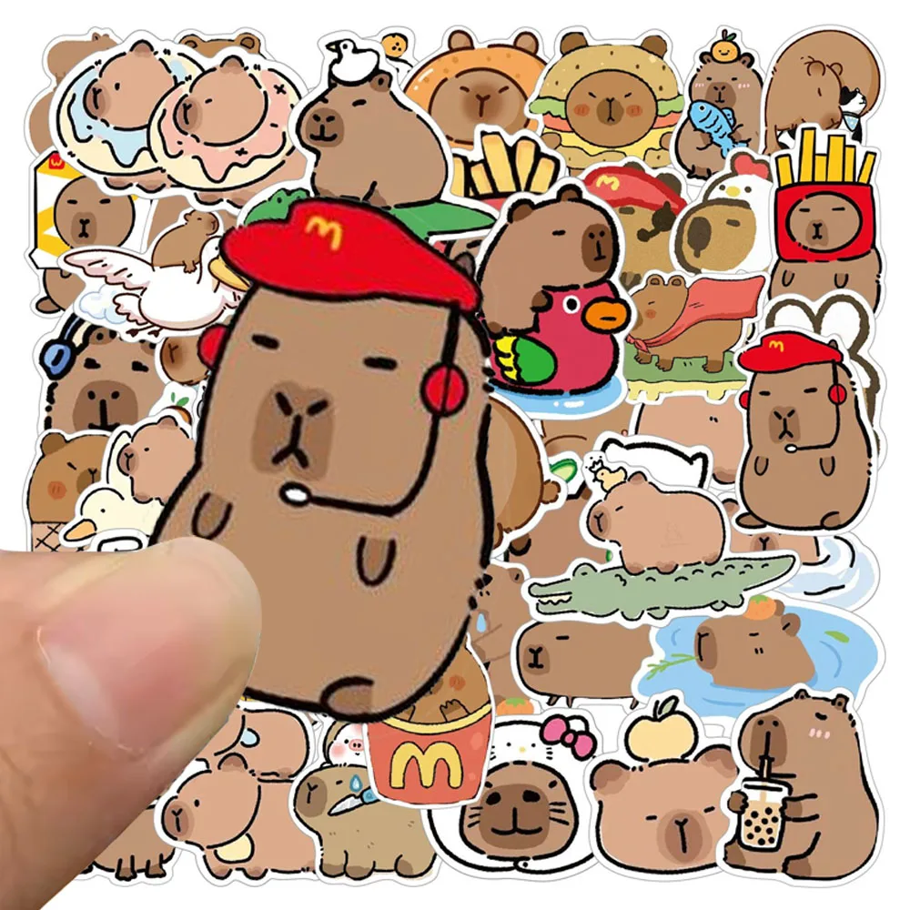 

50pcs/Cartoon animal stickers, laptop, mobile phone, guitar, skateboard, decorative graffiti stickers