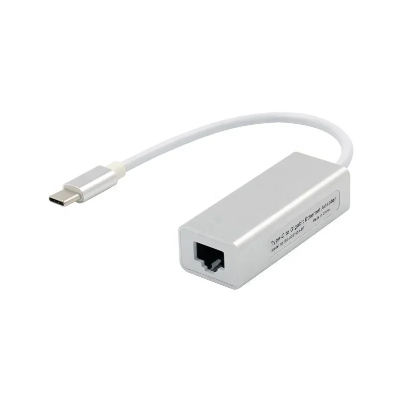 

Алюминиевая сетевая карта-адаптер USB 3.1 Type-C, USB-LAN адаптер, USB-LAN адаптер с чипсетом RTL8153, USB 3.1 1000M