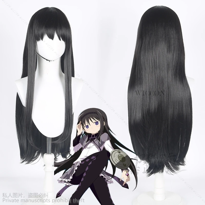 Homuras Akemi Anime Cosplay Kostuum Fancy Jurk Godin Jurk Puella Madoka Magica Walpurgis Nacht Vrouwen Cosplay Pruik Lolita