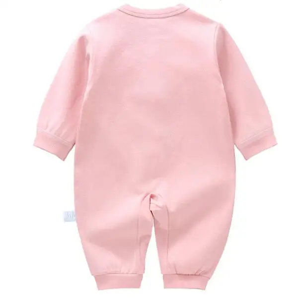 Bé Romper Áo Liền Quần Đùi Bé Trai Quần Áo Cotton Unisex Bé Gái Quần Áo Trẻ Sơ Sinh Tay Dài Sơ Sinh 3M-12M