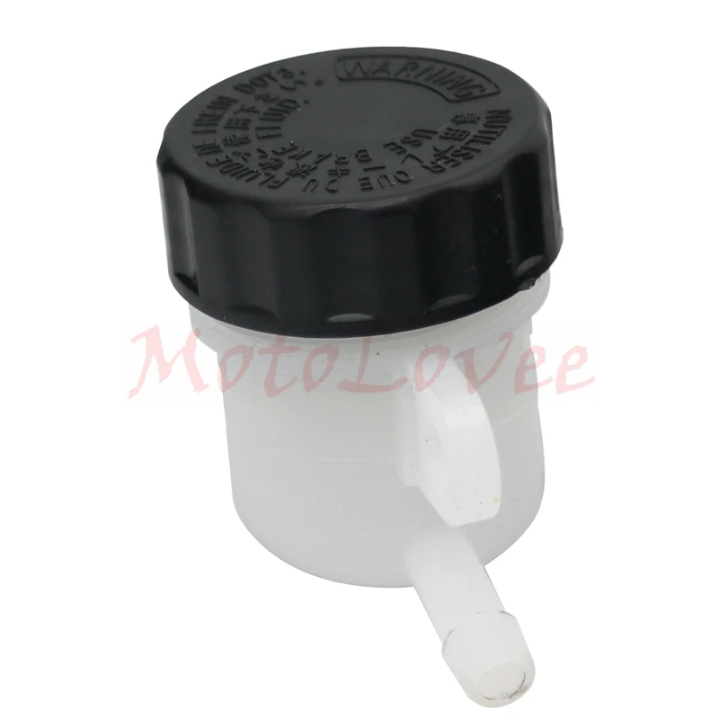 MotoLovee Motorcycle Refit Foot Rear Brake Master Cylinder Tank Oil Cup Fluid Bottle Reservoir