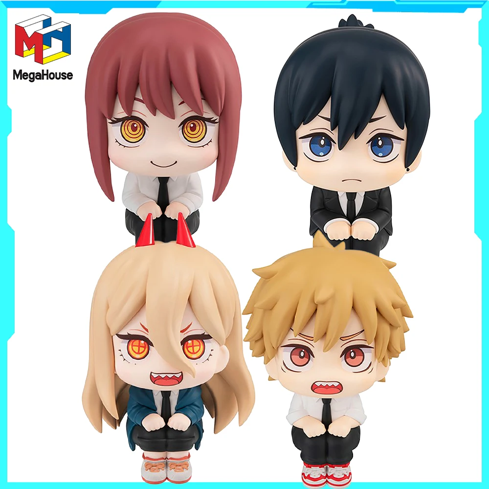 

100% Original in Stock MegaHouse Look Up Chainsaw Man Makima Power Denji Hayakawa Aki Anime Figure Action Figure Birthday Gift