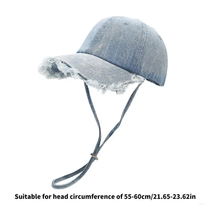 

Stylish Distressed Furry Duckbill Brim Baseball Caps For Women Men Street Wear Sun Hat For Outdoor Activity And Daily Use 964A