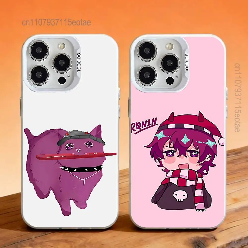 

K-Killer C-Chat Ronin Game Phone Case For iPhone 17,16,13,12,11,15,14,Pro,Max,Plus,SE4,Air,Mini White IMD Matte