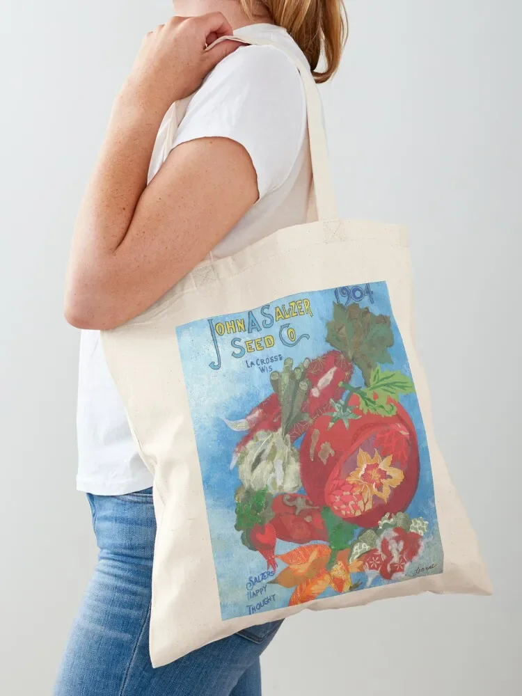 

Happy Seeds Tote Bag female bag eco bag folding eco pack Canvas stote