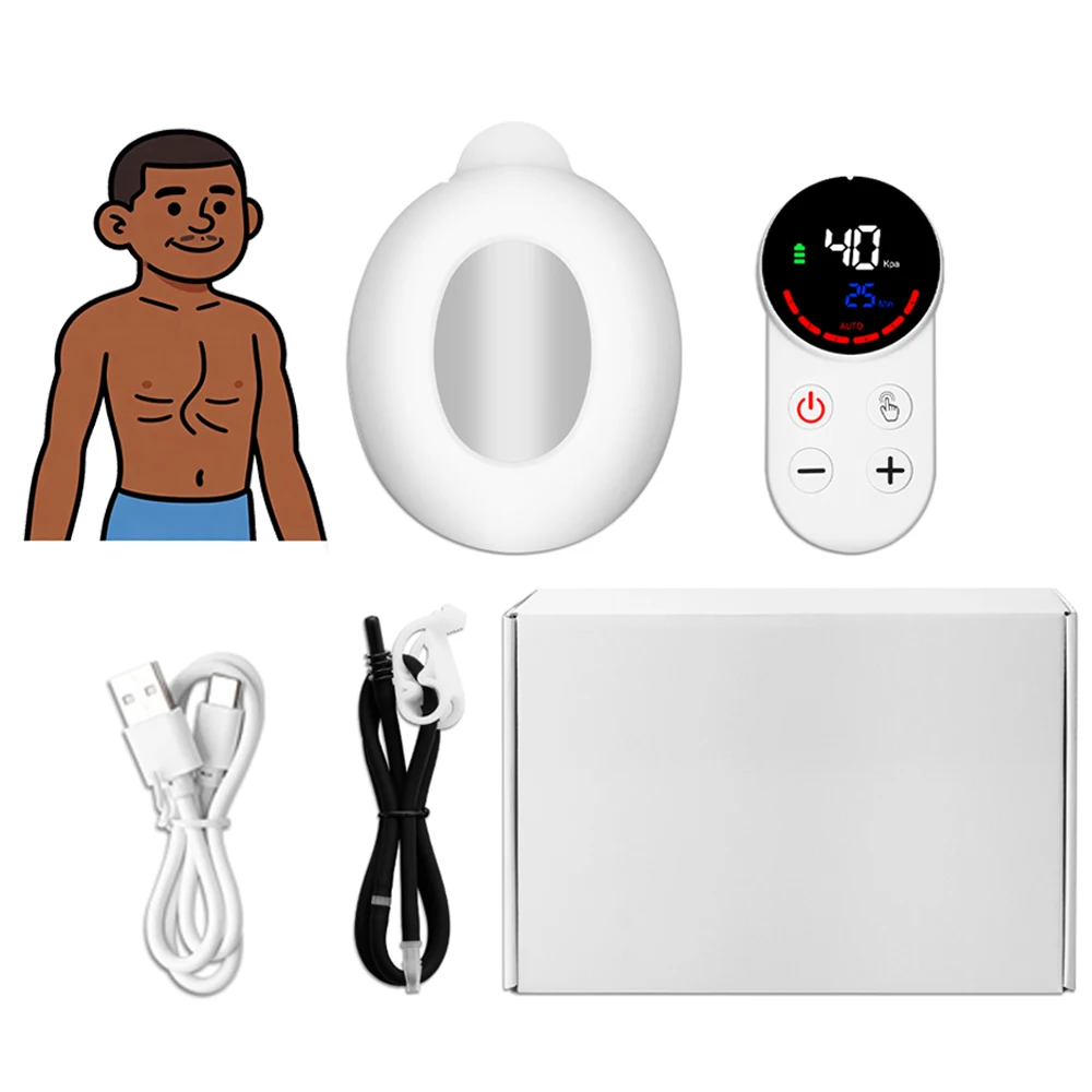 Funnel Chest Corrector Electric Vacuum Bell for Pectus Excavatum Sternal Depression Lifting with Air Retention Valve fast