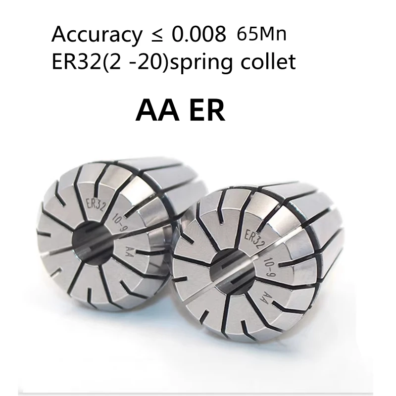 4Pcs/5Pcs ER32 AA ER Chuck ER32 Collet 2mm-20mm ER32 Collet High Precision Collet Set tool holder bracket tool