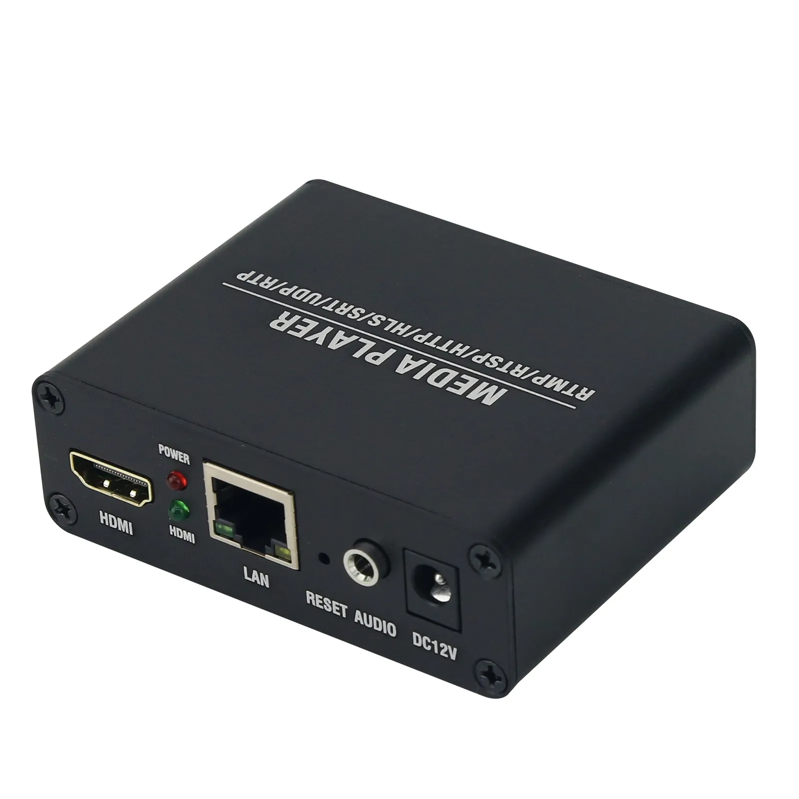 4K 30FPS Netwerkcamera Videodecoder H.265/H.264 Compatibele USB-decoder voor livestreaming