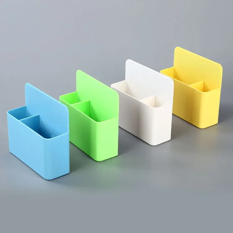 Magnetischer Stifthalter aus Kunststoff, abwischbarer Marker, Aufbewahrungsbox, Bleistift-Organizer für Zuhause, Büro, Whiteboard, Kühlschrank, Kühlschrank – Detail 6