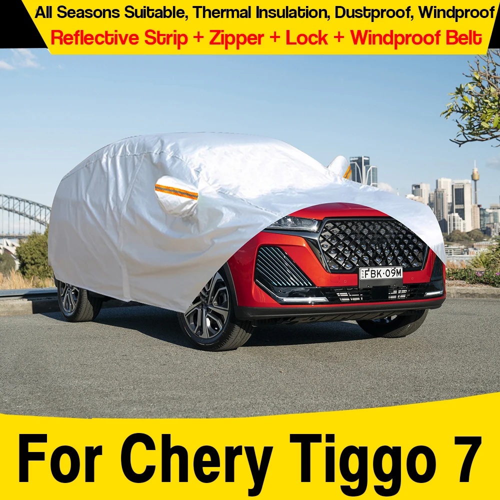 

Car Cover Sun Snow Rain Prevent Cover For Chery Chirey Tiggo 7/ DR 6 F35/ Sportequipe 6/ Xcite X-Cross 7/ Ebro S700/ Tenet T7