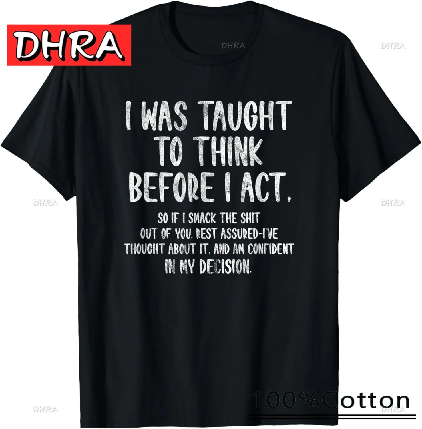 لقد تعلمت أن أفكر قبل أنني مضحك السخرية الساخرة تي شيرت لطيف منفعل الشارع الشهير تي شيرت الصيف الرجعية الملونة