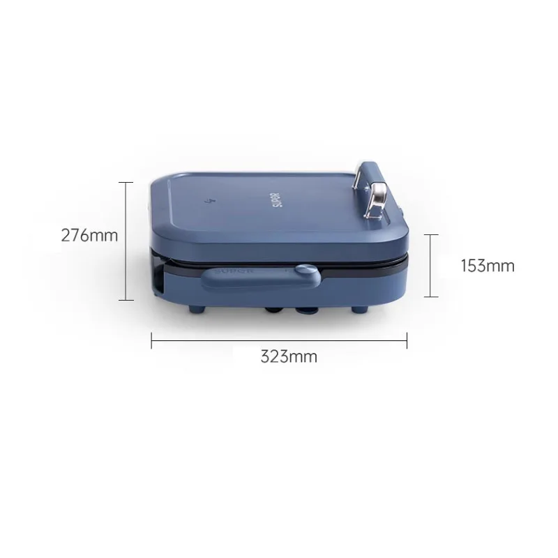 

Electric griddle for household deepening and enlarging baking pan with double-sided heating can be disassembled and washed