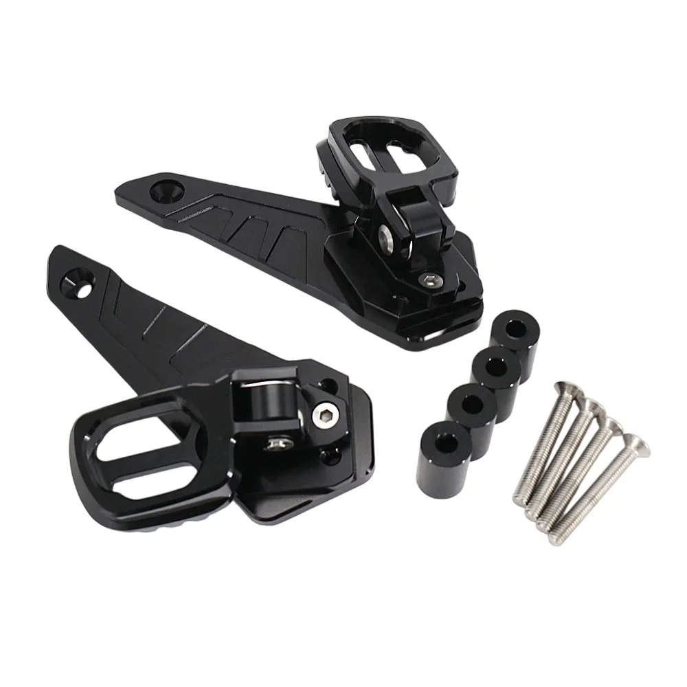 MTKRACING for HONDA XADV 750 2017-2025 Motorcycle Accessories Folding Rear Foot Pegs Passenger Foot Rest Pedal Footrest Footpegs