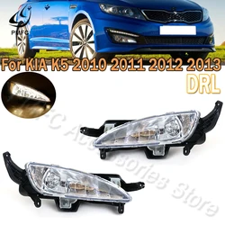 PMFC For KIA K5 Optima 2010 2011 2012 2013 Car Front Bumper Fog Light Foglamp Driver Light DRL With Bulb 92201-4M000 92202-4M000