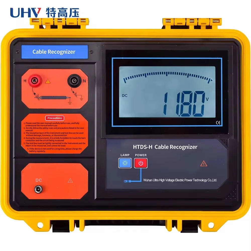 

UHV-520 High Voltage Underground Cable Fault Location System Cable Indentifier Wire Locator Flexible Current Clamp Suitable For