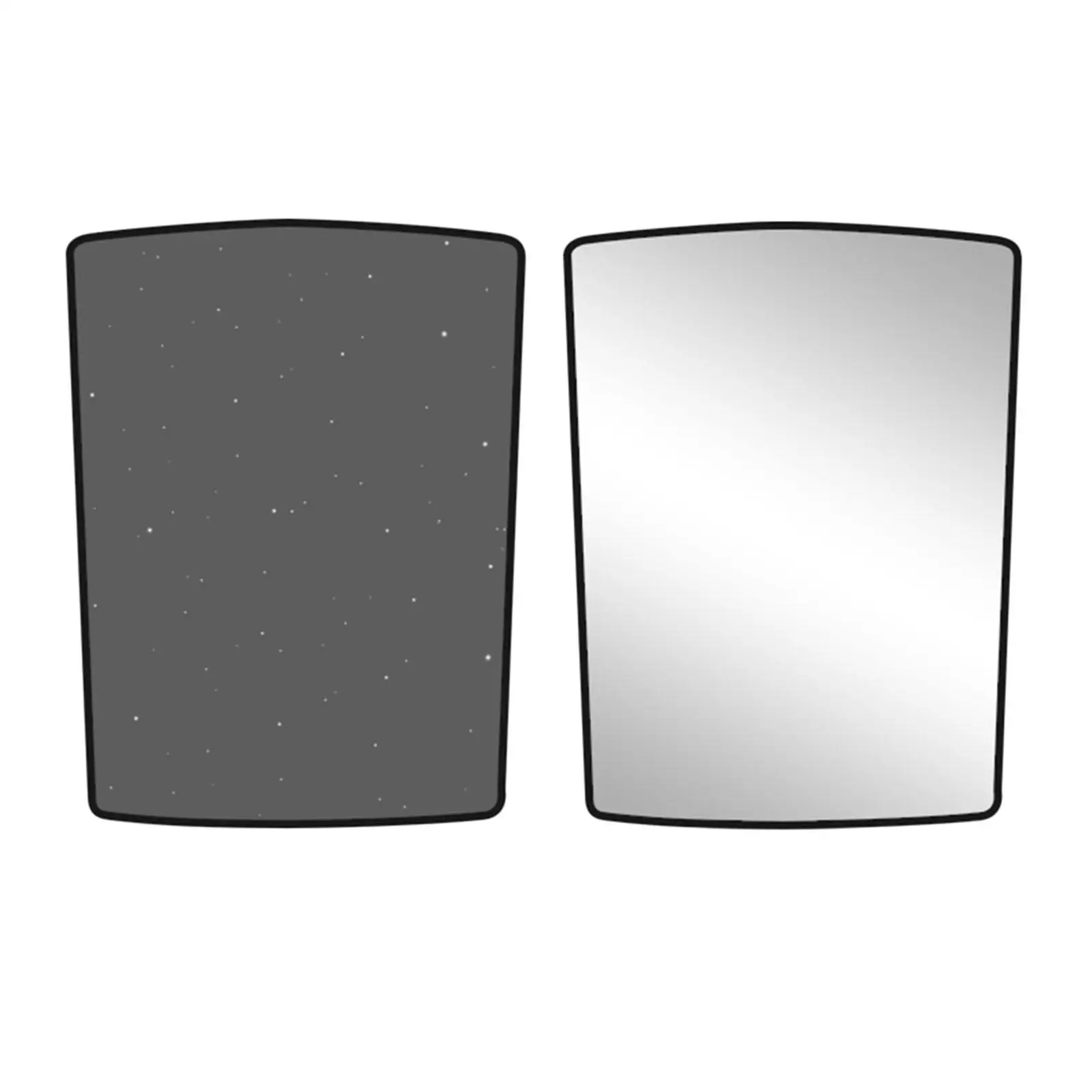 Auto Heatshield Sunroof Window Shade Film Cooler Glass Roof Insert for Tesla Model Y Seat Protector
