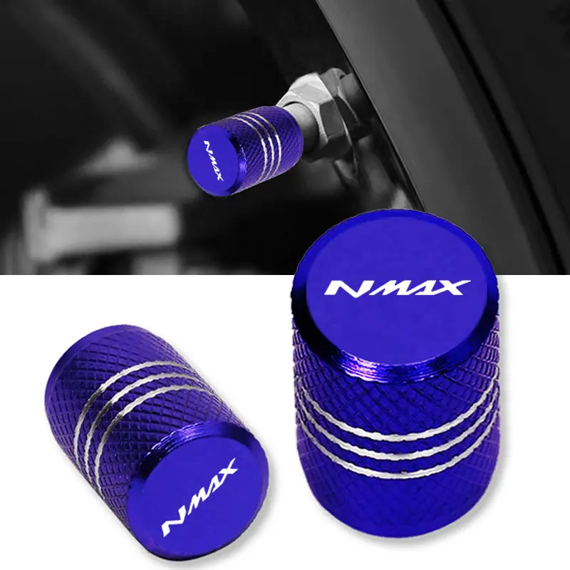 For YAMAHA NMAX N-MAX 155 NMAX125 XMAX 300 400 125 150 XMAX300 Motorcycle Accessories Wheel Tire Valve Caps CNC Airtight Covers