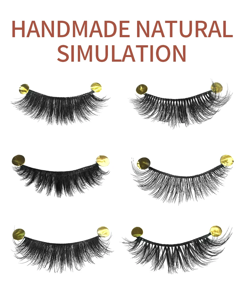 DINGSEN 10 Paar 3D-Wimpern zum Fabrikpreis, Großhandel 3D Handgefertigte Beauty Fans Qingdao Streifen-Kunstwimpern für Make-up – Detail 9