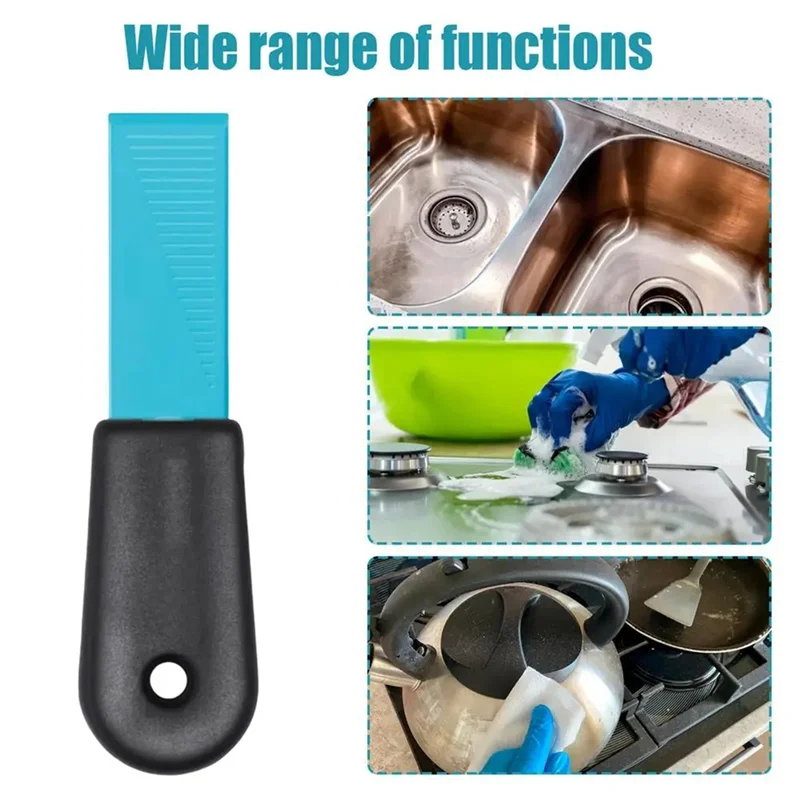 B59B-Cleaning Scraper Kitchen Sharpening Scraper Tool Multifunctional Glass Top Stove Scraper Kitchen Scraper Tool For Decals