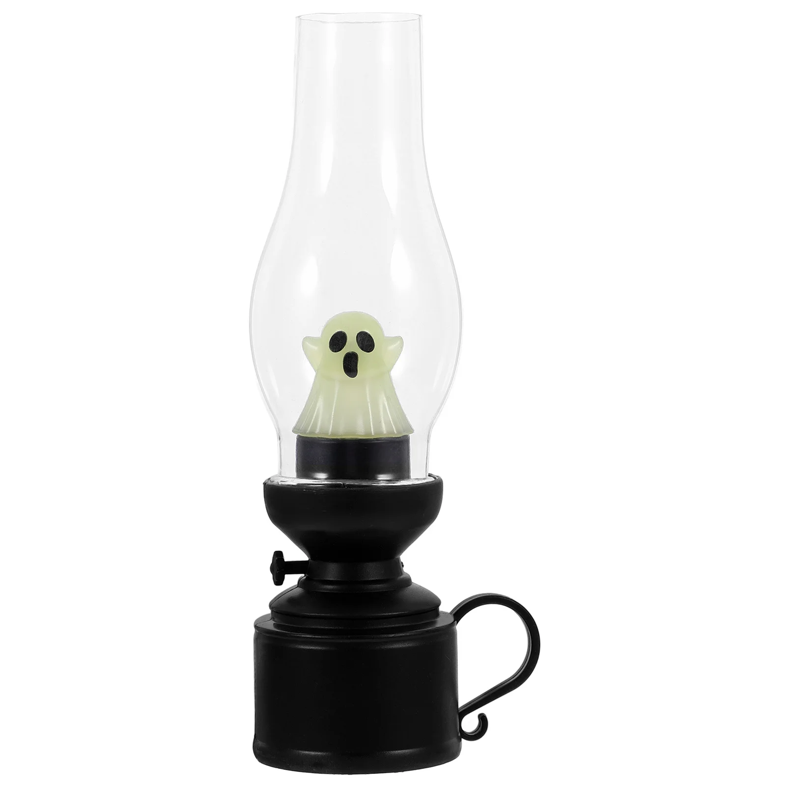 

Electronic Lamp Vintage Halloween Lantern Tabletop Decorative Flameless Lamp Retro Indoor Lighting for Bedroom Bar