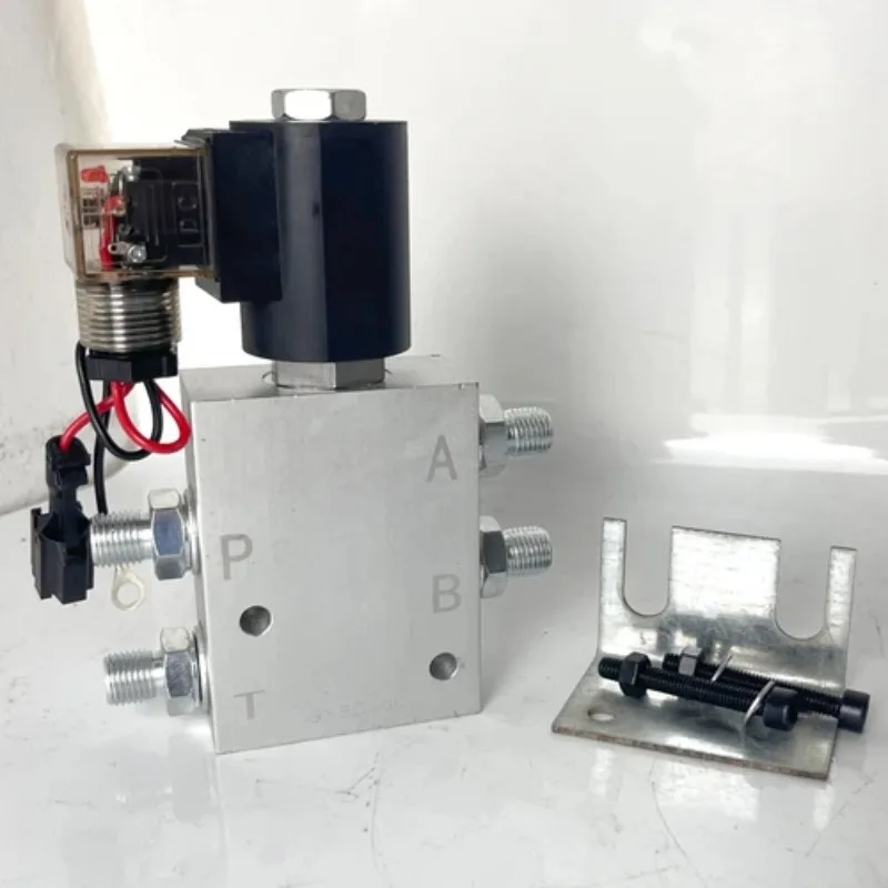 حفارة التغيير السريع موصل صمام الملف اللولبي الهيدروليكي 12 فولت و 24 فولت موصل سريع اسطوانة ملحقات صمام أحادي الاتجاه