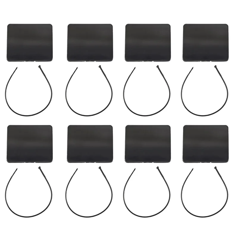 

8PCS 1406980330 Side Skirt Jack Hole Cover Bumper Cap For Mercedes Benz S-Class W140 W220 2000-2006 Car Accessories-AD39