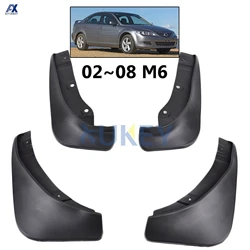 4Pcs Mud Flaps For Mazda 6 GG1 2002 - 2008 1st Gen 4-door Sedan Mudflaps Splash Guards Mudguards Fender 2003 2004 2005 2006 2007