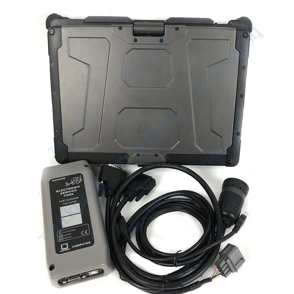 for JCB Electronic Servicemaster 4 datalink construction agriculture Getac V100 Laptop Truck excavator tractor Diagnostic tool
