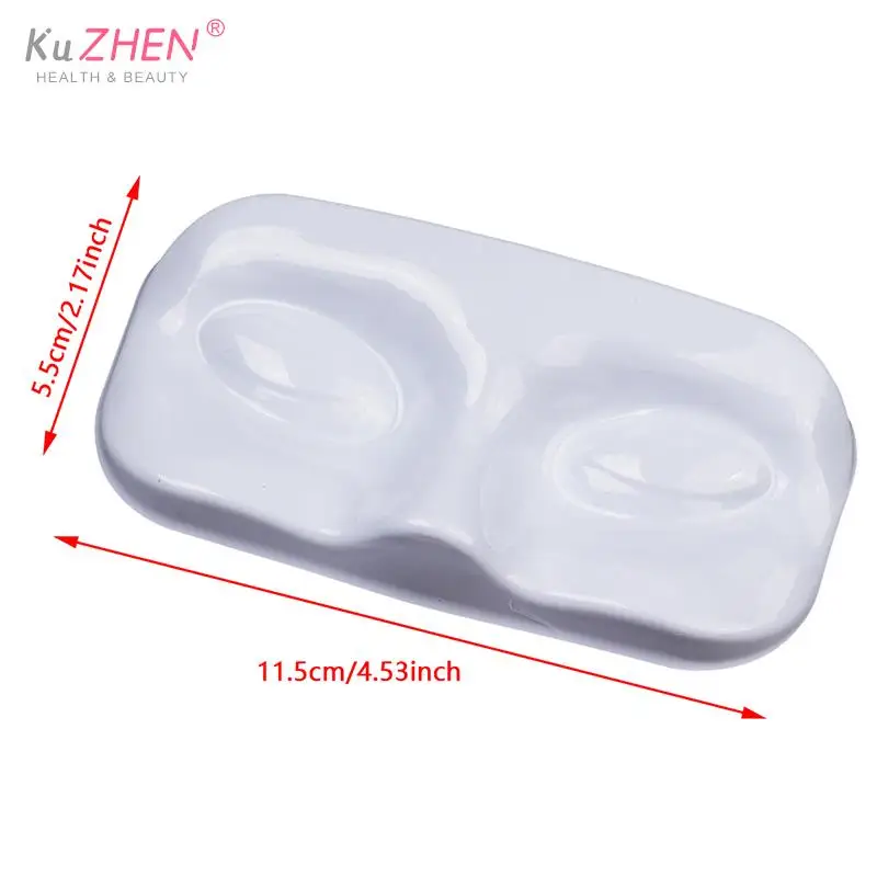 5Pcs/lot PVC Face Shape Lash Trays Face Shape False Eyelashes Packaging Box Eyelash Trays Lashes Storage False Eyelashes Case