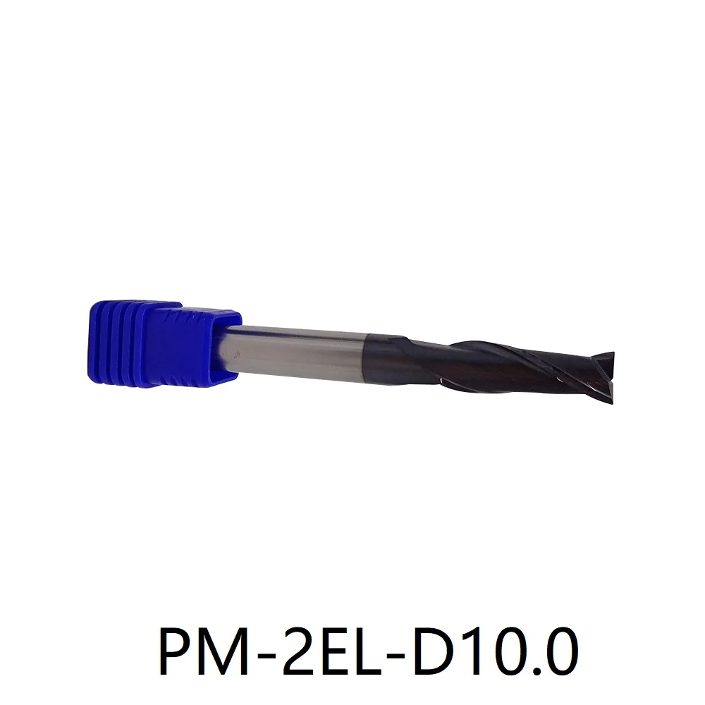 ZCC PM-2EL-D10.0 PM-2EL-D12.0 Solid carbide milling PM series End mill long cutting edge High-performance machining PM-2EL