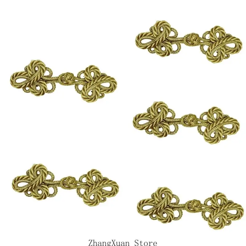 Traditionelle Nähverschlüsse für Qipao Wear und vordere Knopfleiste 3XUF – Detail 8
