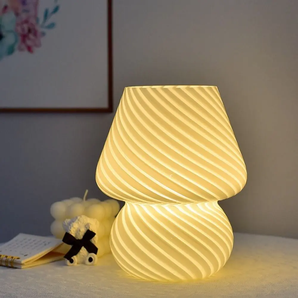 desk-lamp-ins-style-mushroom-led-lamp-mushroom-striped-bedside-lamp-transparent-glass-night-lamp-nightlight-for-baby