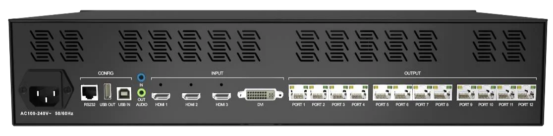 Colorlight X12 LED Video Processor Professional Control System Supports Seamless Switching Multi Window Display