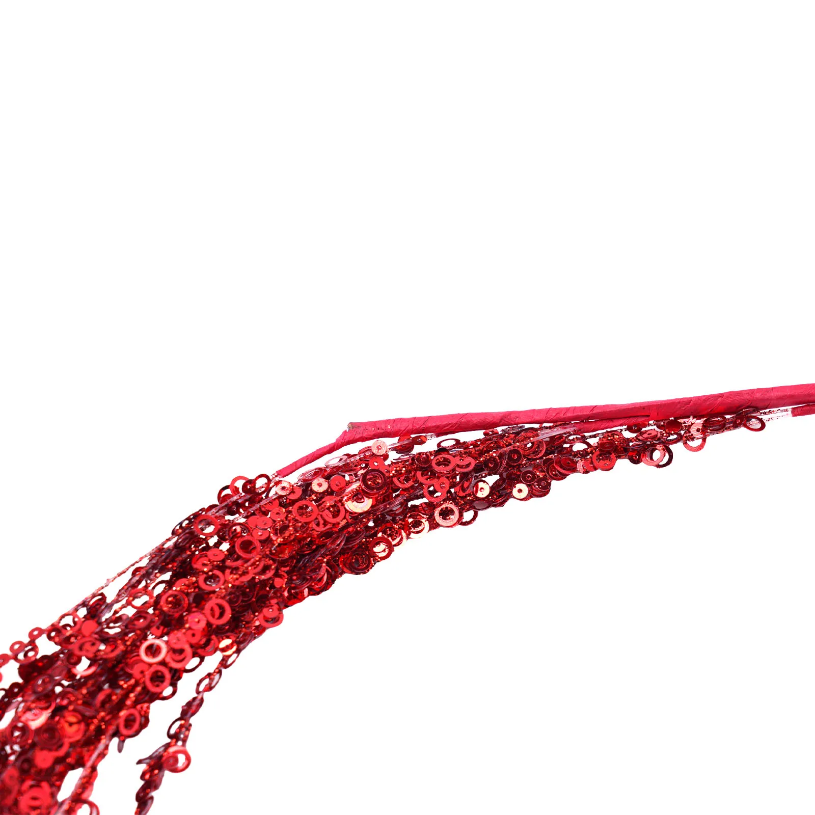 1 قطعة غصين بريق الحلي فروع 55 سنتيمتر يدويا ديكور لشجرة عيد الميلاد حفل زفاف إكسسوارات ديكور منزلي