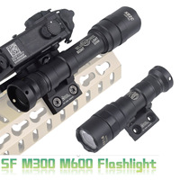 M300 M600 Metal Flashlight LED White Light Tactical Surefire Weapon Light DD Offset Mount Base Fit Mlok Keymod SMR 20MM Rail