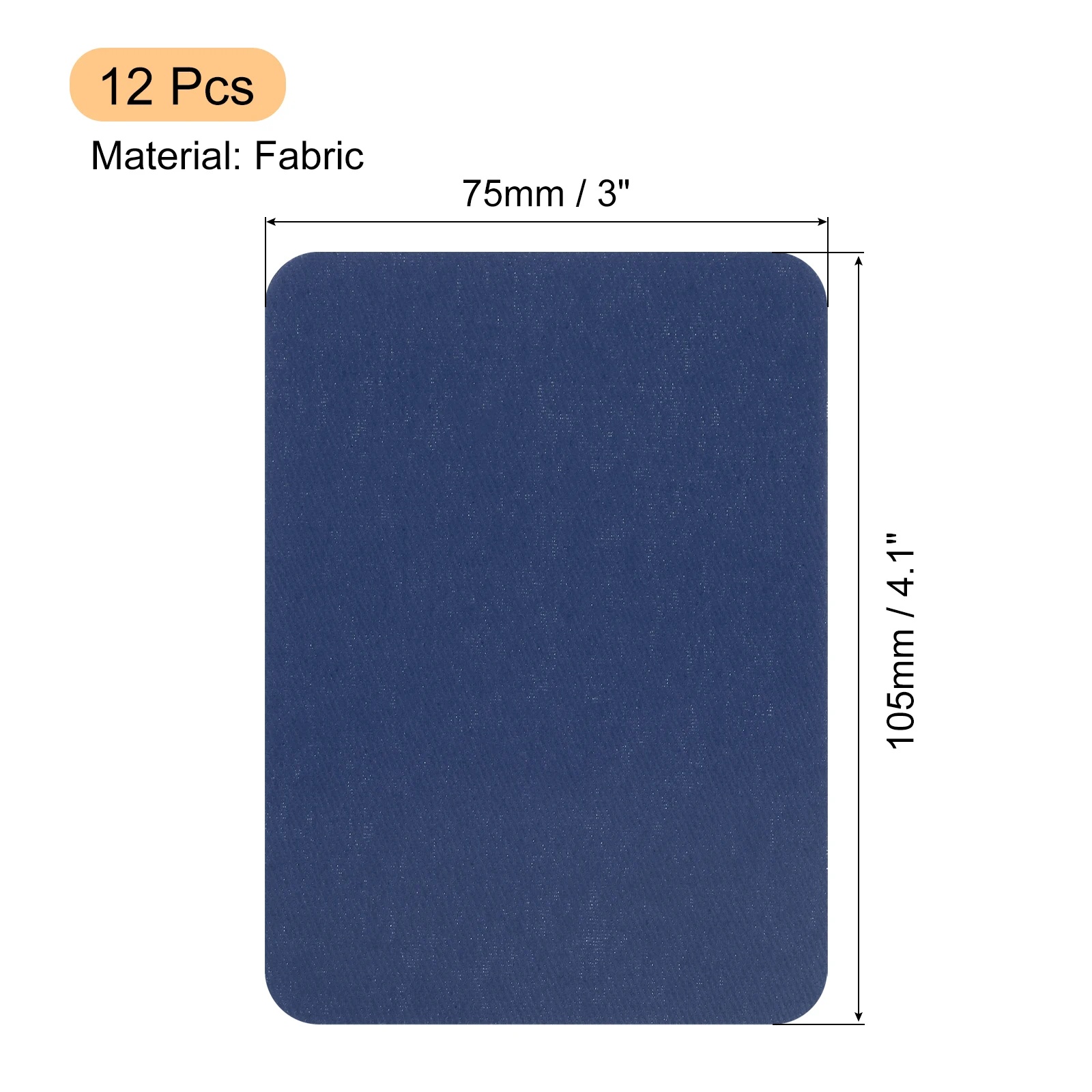 12 pezzi toppe termoadesive per abbigliamento toppe per riparazione tessuti termoadesive per vestiti pantaloni borsa foro riparazione decorazione