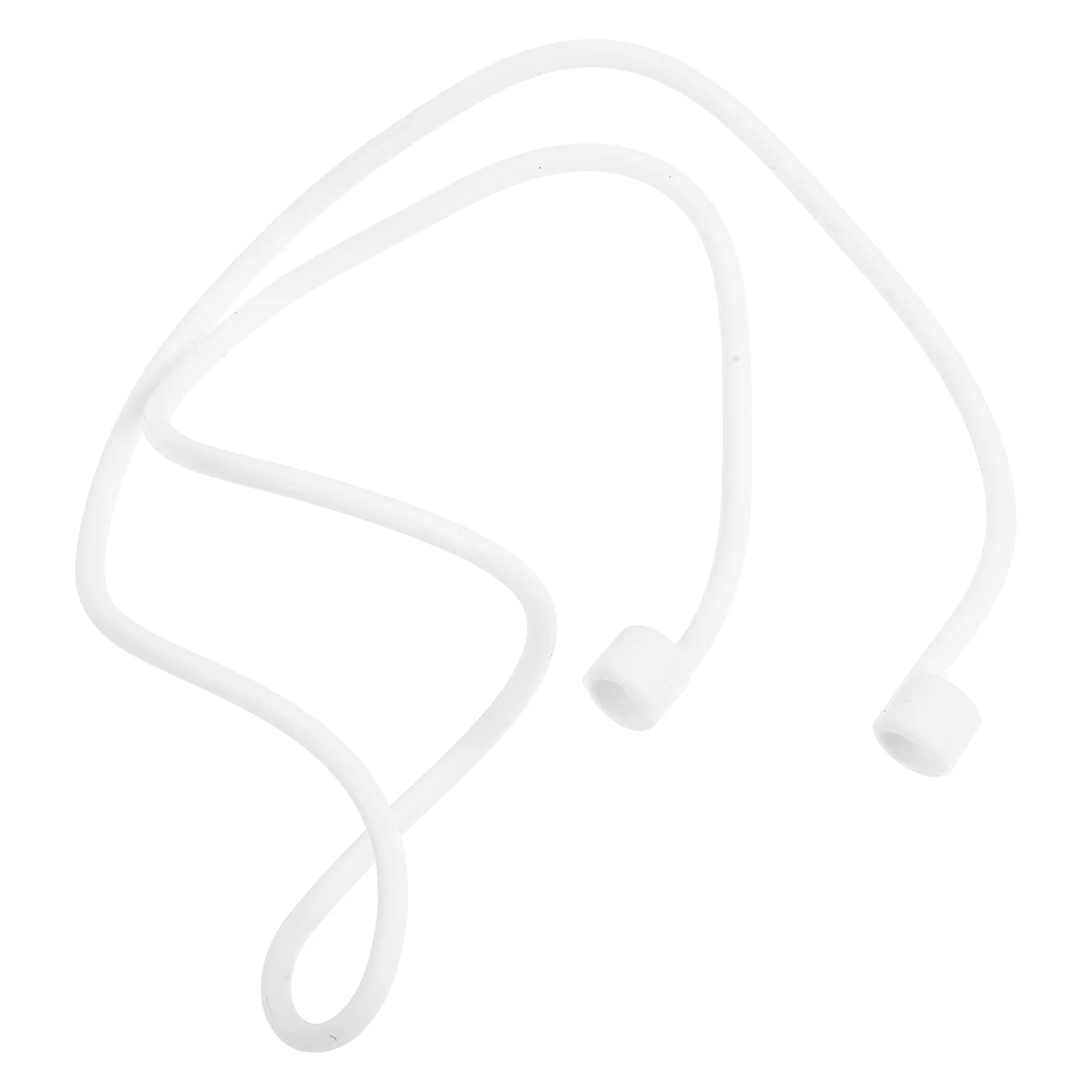 헤드폰 매는 밧줄 케이스 분실 방지 로프 이어 버드 교체 팁 백 실리카 젤 스트랩 이어 버드 커버