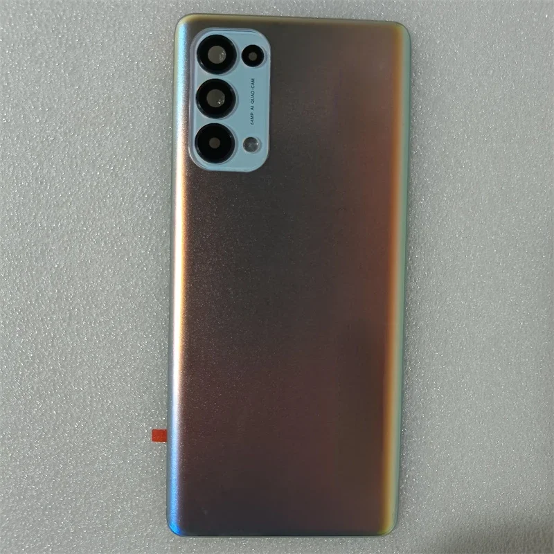 For Oppo Reno 5 Pro 5G Battery Cover Back Glass Panel Rear Housing Case Replace For Reno 5 Pro Battery Cover