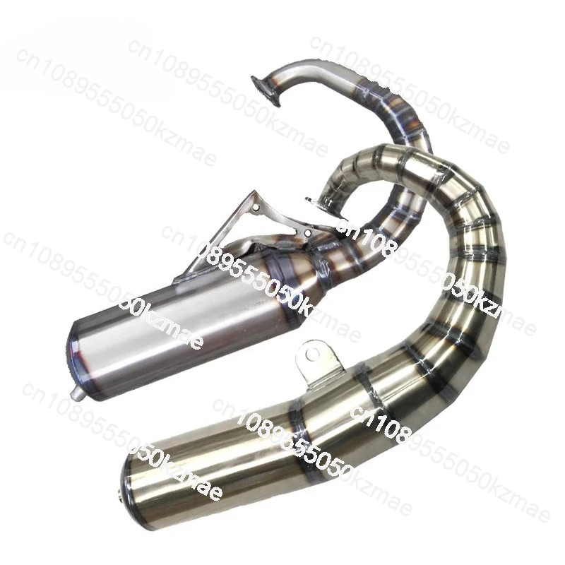 

AF18 AF27 AF28 V8 выхлопная труба, половина комплекта 70-90CC модель W005 ручная труба