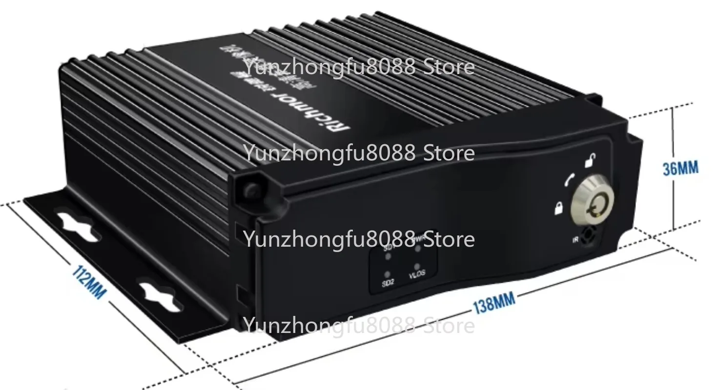 SD Card Dvr 4 Channel MDVR 4ch Mini Size, Car Black Box Cctv 4G Mobile DVR