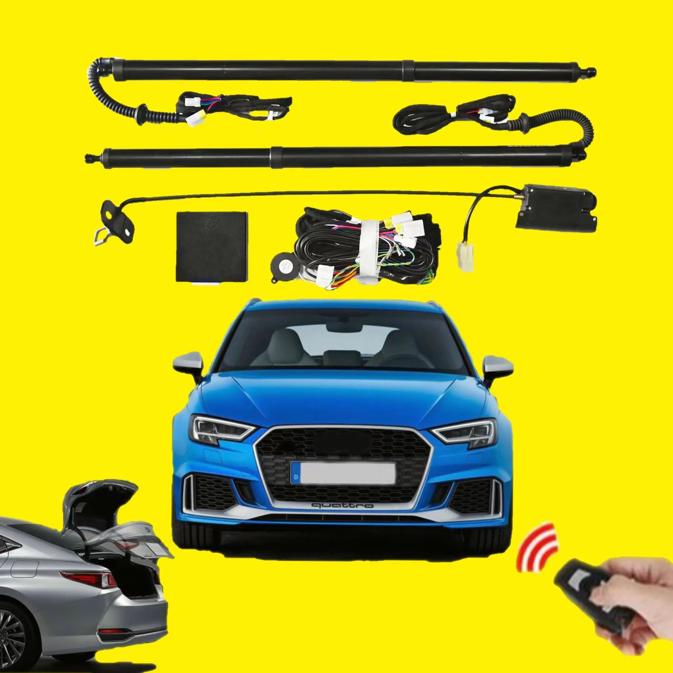 

[Одиночная стойка] электрическая задняя дверь для Audi A3 Авто задняя дверь автомобиля задняя дверь багажник подъемная дверь датчик ножек автомобильные аксессуары