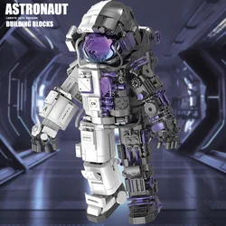 2024 NEW MOC 1185pcs Mecha Astronaut Building Blocks Kits DIY Mechs Spaceman Robot Action Figure Bricks Toys For Children Gifts