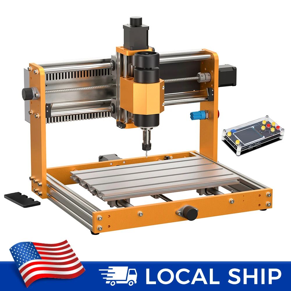 

Фрезерный станок с ЧПУ CNC3018pro Max 500W, цельнометаллический, для резки и гравировки по дереву, для DIY-проектов и ручной обработки.