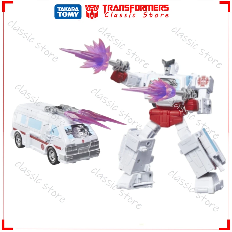 In magazzino Classic Transformers Toys Studio Series SS-86-27 Brawn & SS-86-28 Ratchet Cybertron Autobots Action Figures da collezione