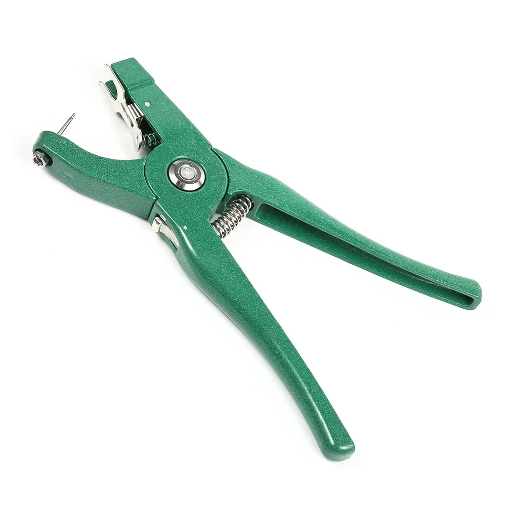 Pinze per etichette auricolari per bestiame Dispositivo di controllo Pinze per spine per orecchie in metallo Pigne Mucca Pecora Coniglio Identificazione degli animali Forniture per l'allevamento
