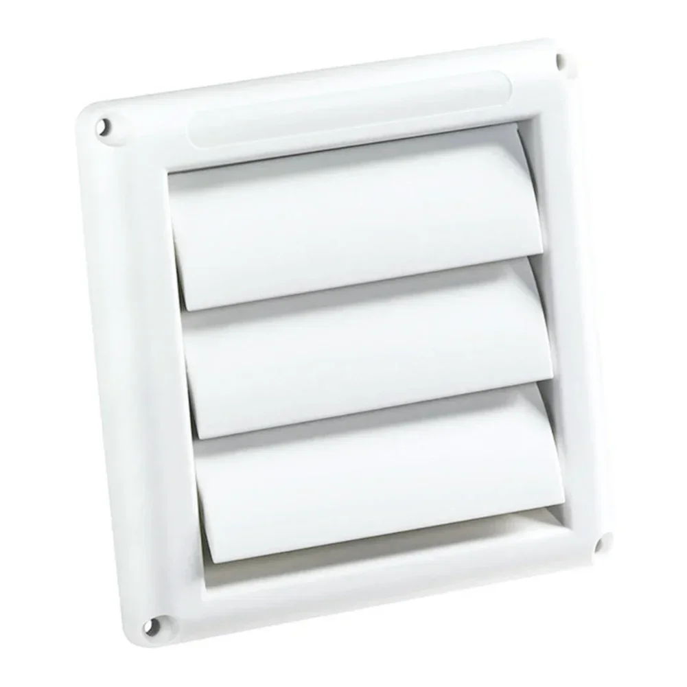 

Ventilation Grille Air Vent Grille White With Net 1PC 3 Gravity Flaps Home Improvement Plastic Brandnew For Home