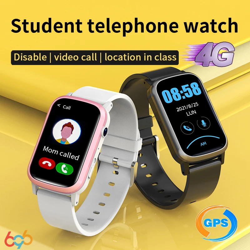 

4G Kids Video Call Tracker Smart Watch Waterproof Real-Time GPS Location Camera Beidou LBS SOS WIFI Children SIM Card Smartwatch