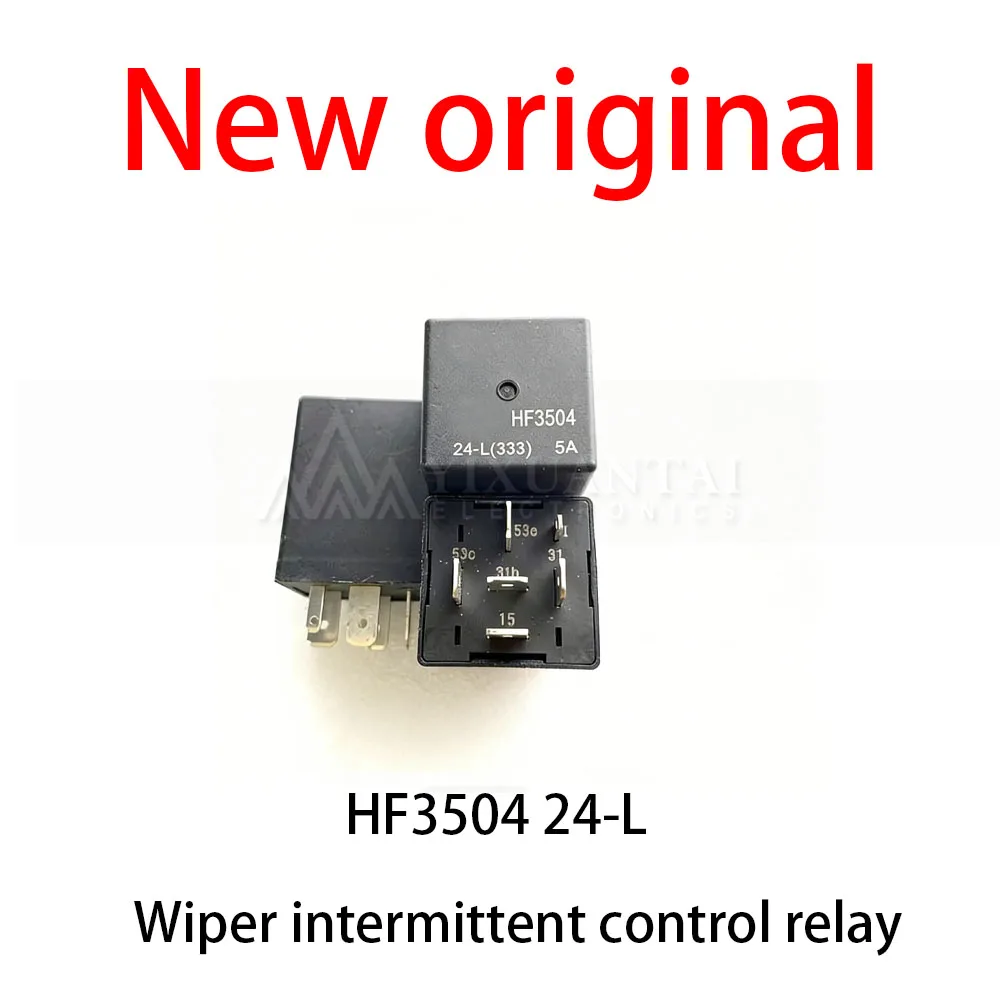 1Pcs/Lot New original   HF3504 24-L Wiper intermittent control relay