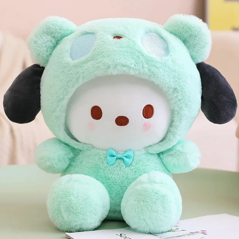 New Sanrio Kawaii Hello Kitty Plush Toys Pillow Doll Stuffed Cinnamoroll Children Plushies Home Decoration Plush Christmas Dolls